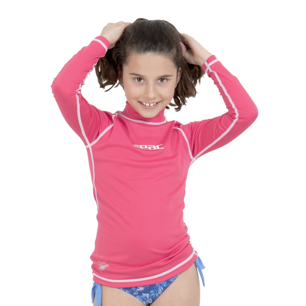 [155-13/9] SEAC T-Sun Long Girl Pink  9 Years