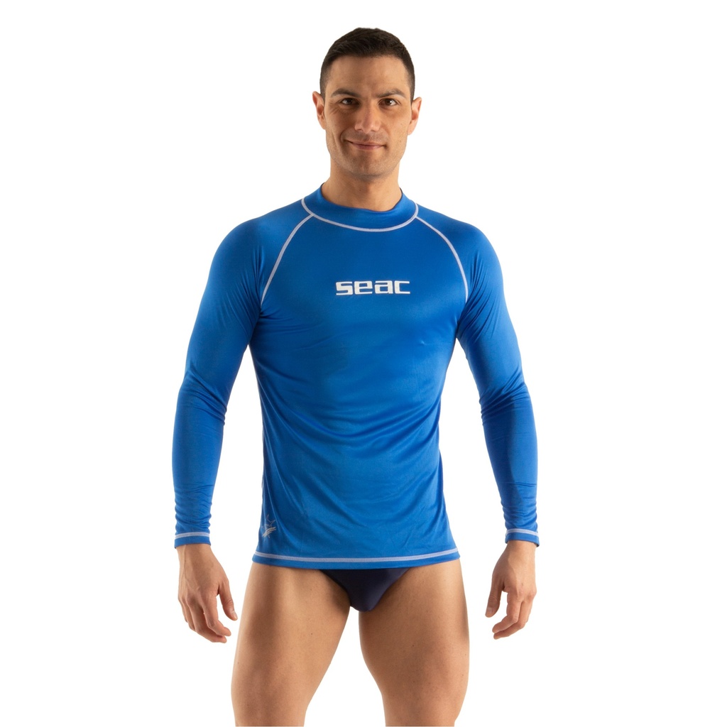 [155-25/L] SEAC T-Sun Long Man Blue L