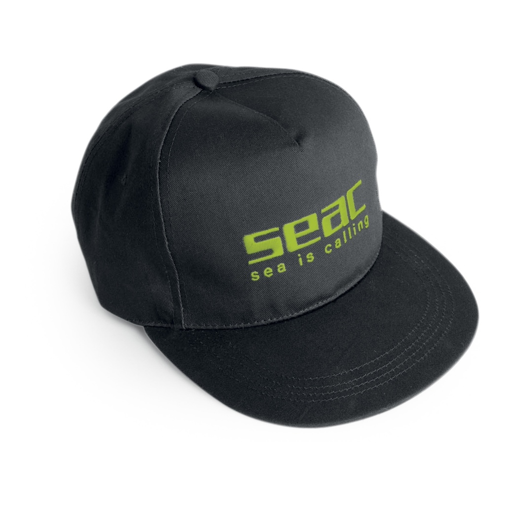 SEAC Bonnet (zwart/limoengroen)