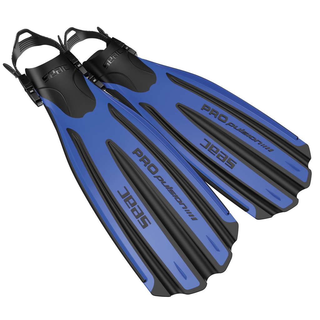 SEAC Open Heel Fin Propulsion Blue
