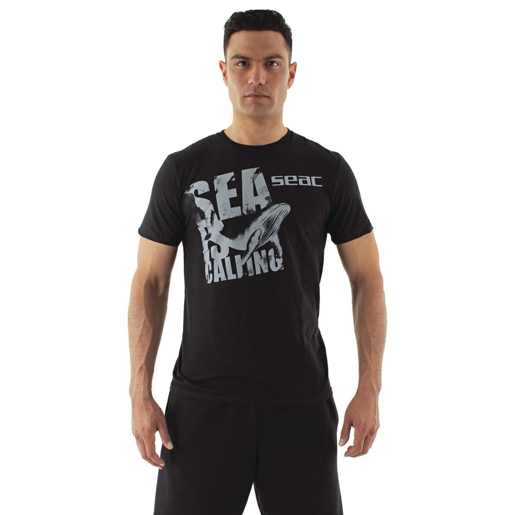 SEAC T-Shirt Man M/C 2022 Black (L)