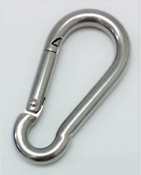 [AS1987905581560] Stainless steel spring hook 80mm
