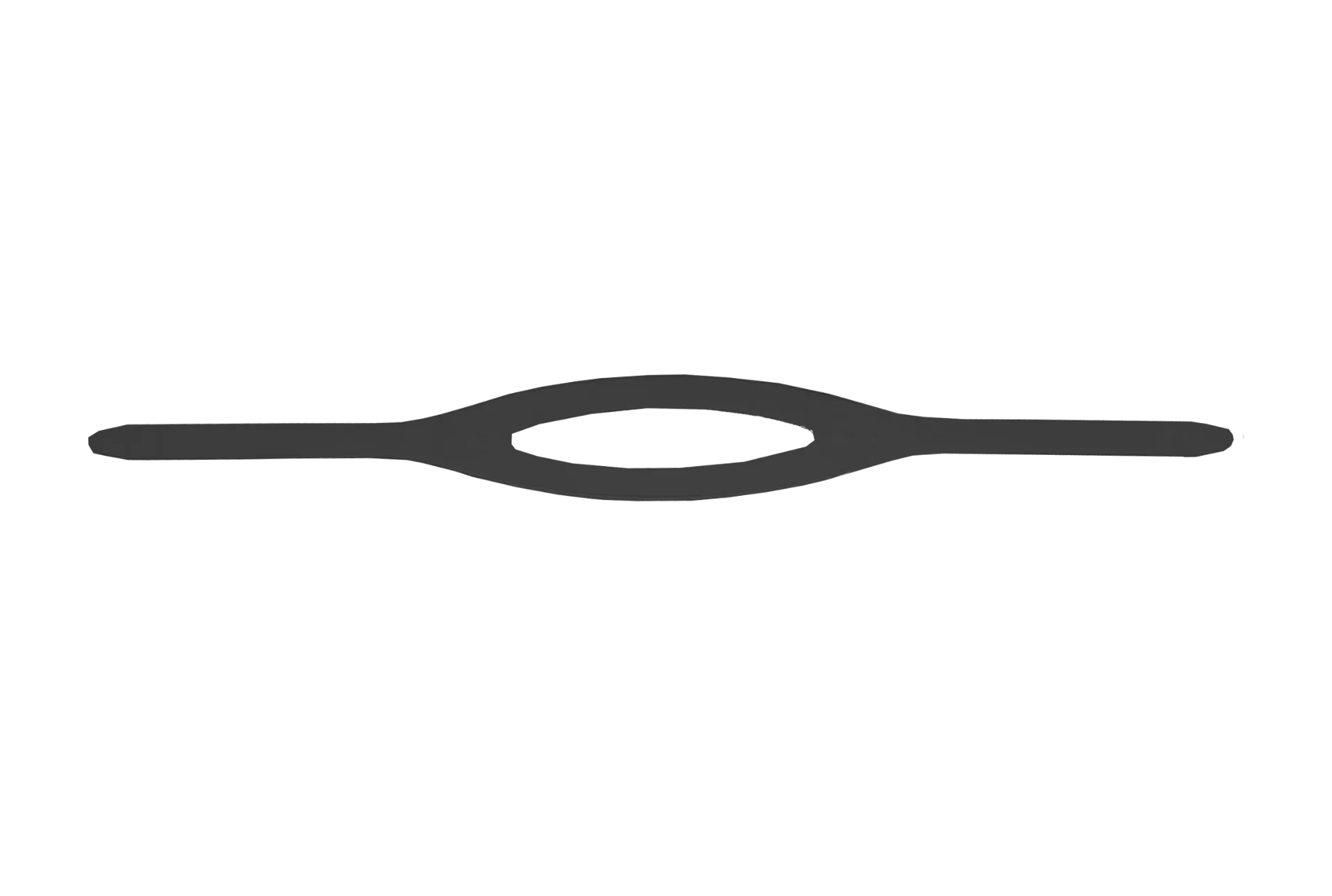 Mask Strap 18 mm, black Silicone