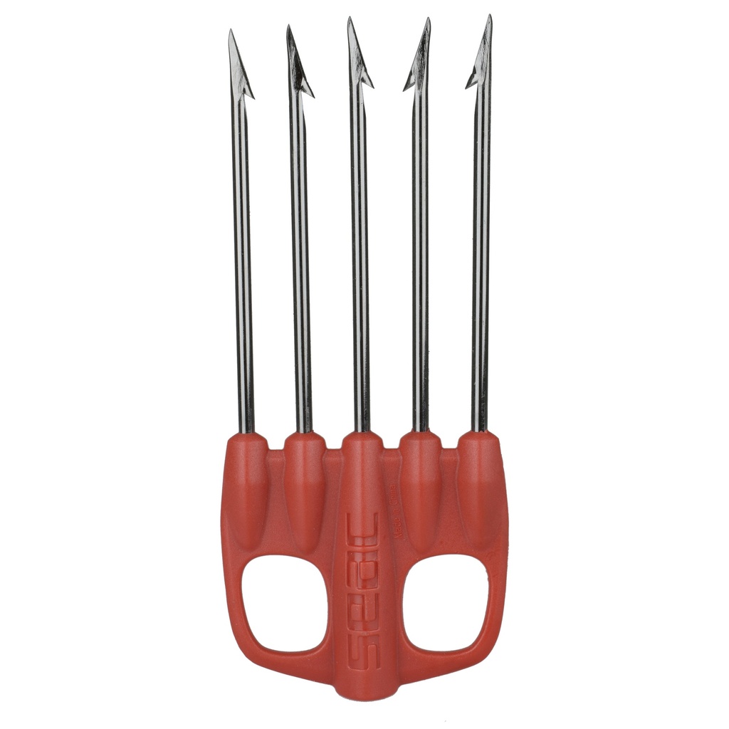 [136-13/5] SEAC Spear Killer Special Nylon Red 5 Tips