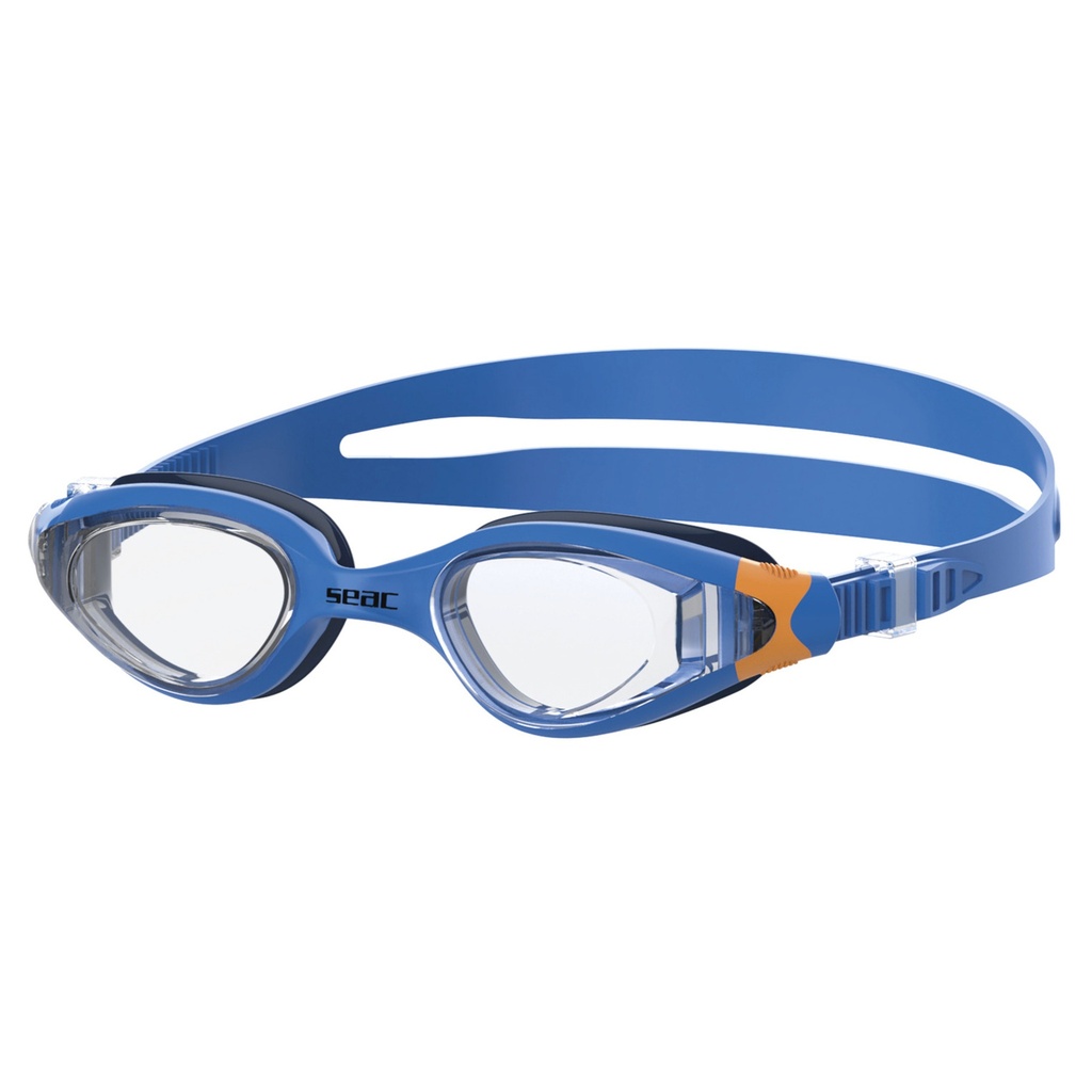 [152-37BO] SEAC Swiming Goggles  Ritmo Blue/Orange