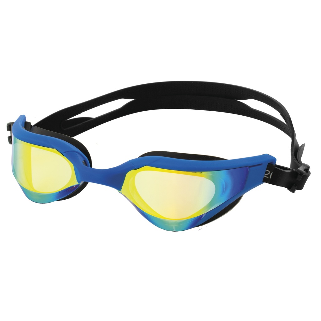 [152-70NB/LS] SEAC Swimming  Goggles  Rocket Black /Blue Mirrored Lenses