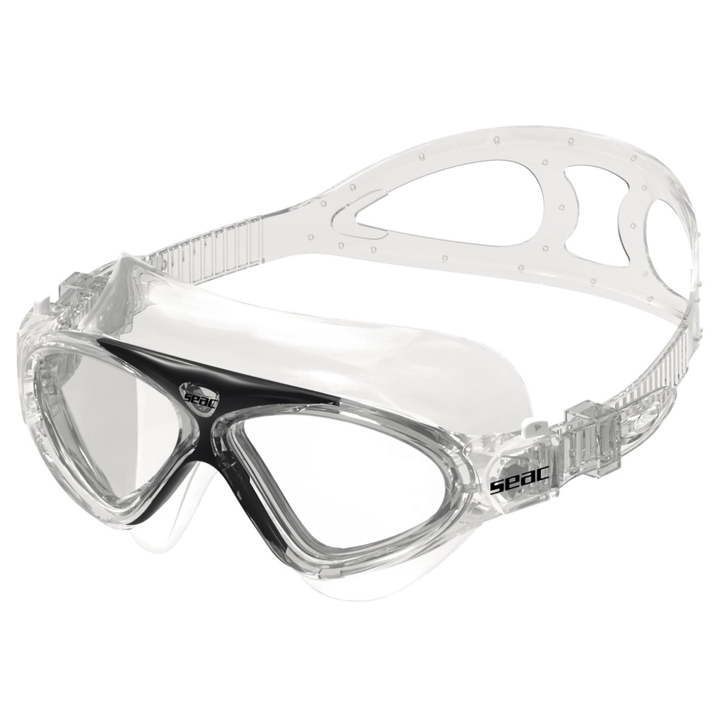 [152-14NT] SEAC Swimming  Goggles  Vision Hd Black /Transparent