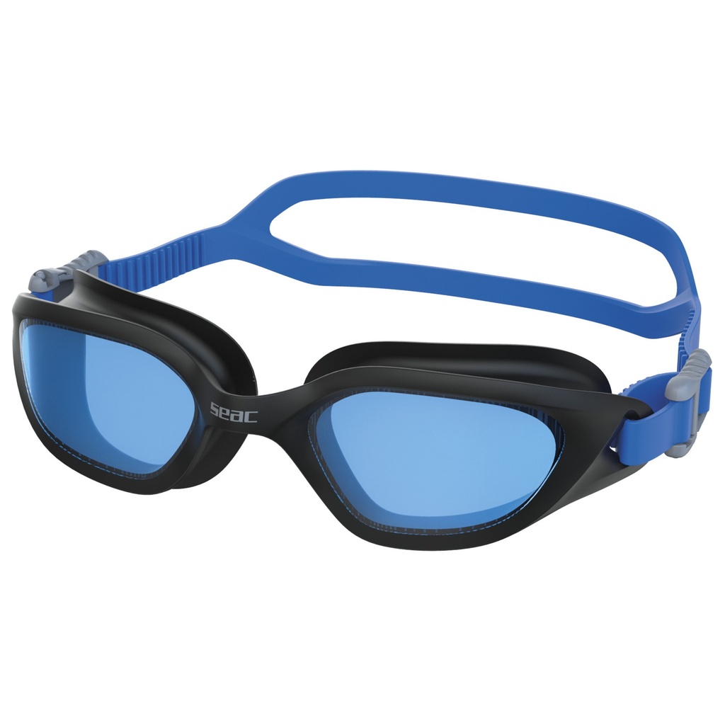 [152-71NAZ] SEAC Swimming Goggles Mood  Black/Blue