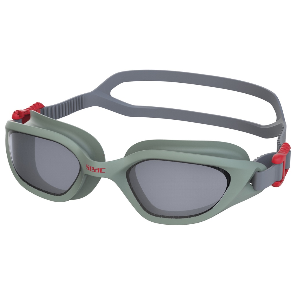 SEAC Swimming Goggles Mood  Military Green/Grey