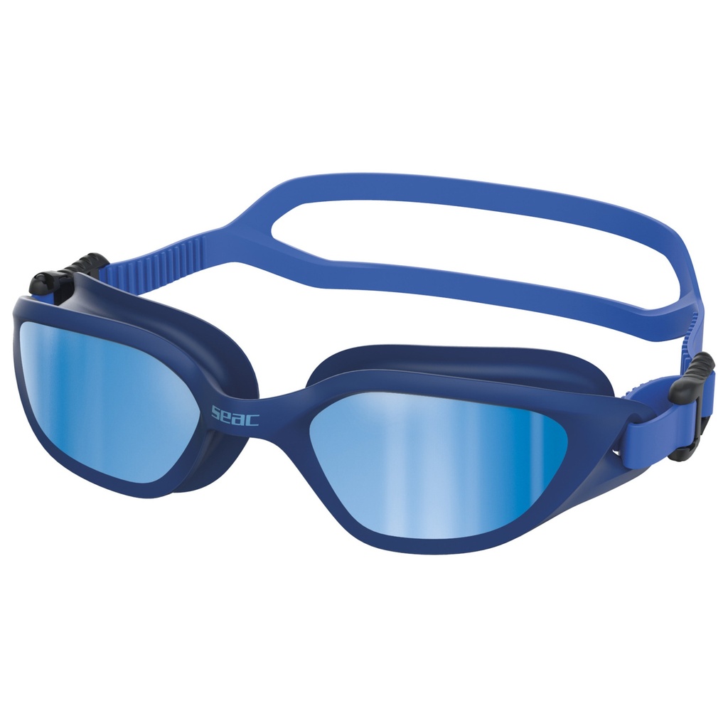 SEAC Swimming Goggles Mood Mirrored L.  Blue/Aquamarine
