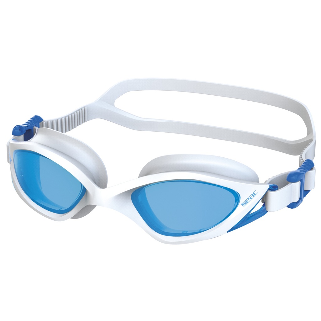 SEAC Swimming Goggles Viper  White/Blue