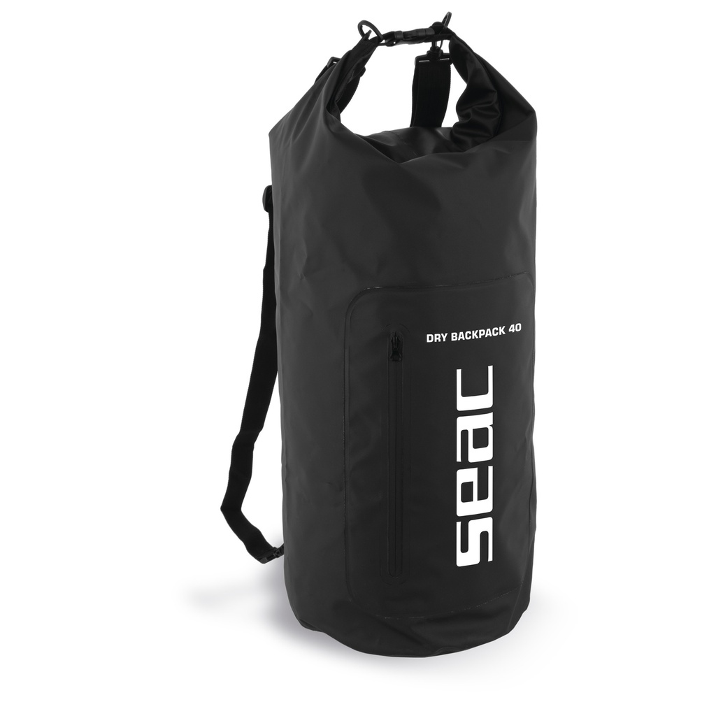 [92-33N/40] SEAC Mate Black Dry Bag 40 Lt