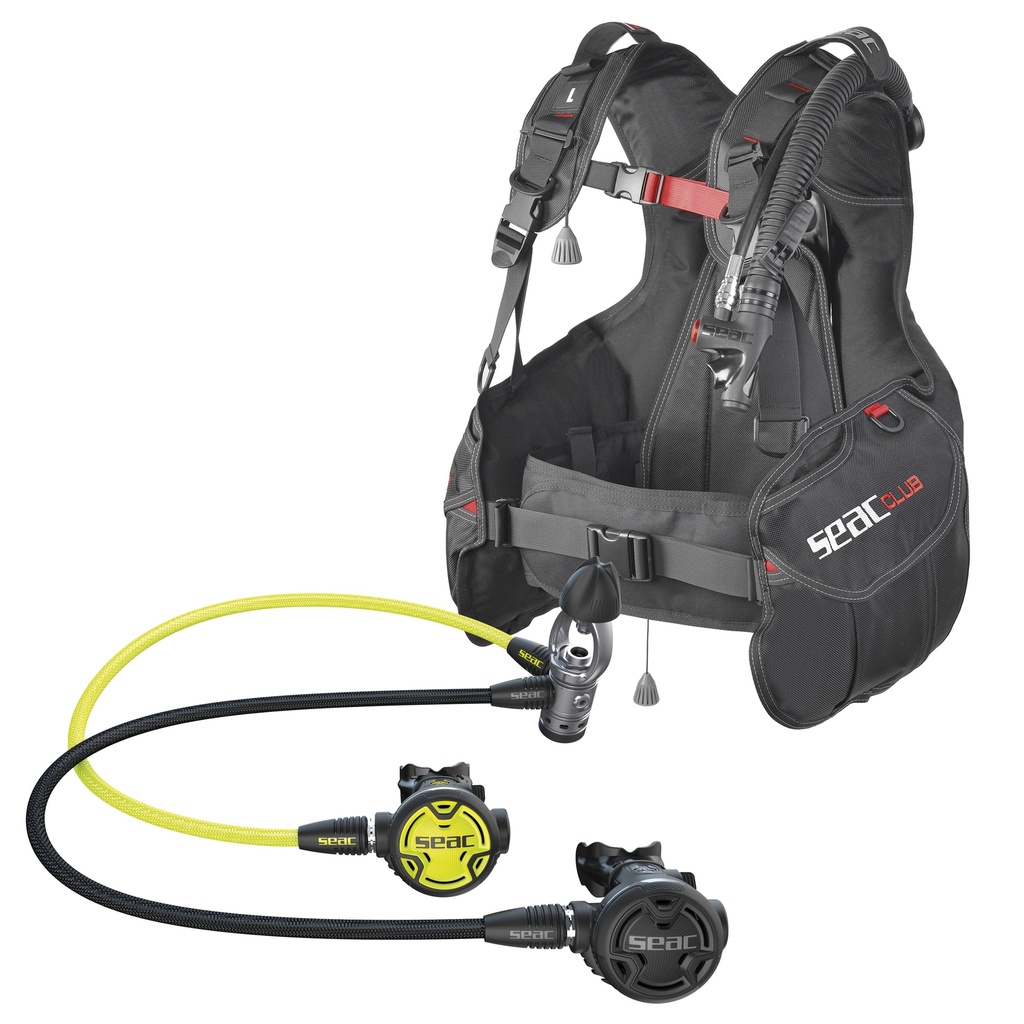 [165-3/M] SEAC Rental Kit Int Club With Octopus M