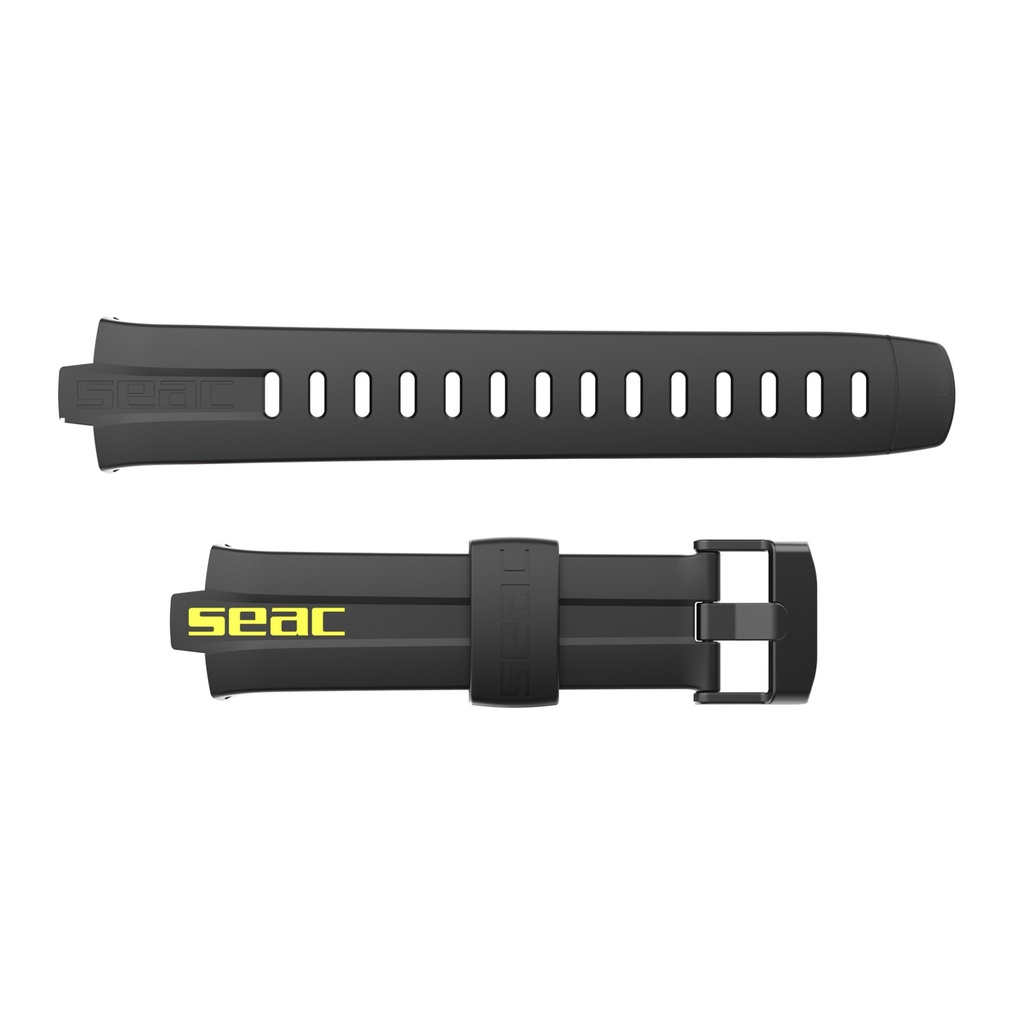 [163-39NY] SEAC Strap For  Apnea Hr Black/Yellow