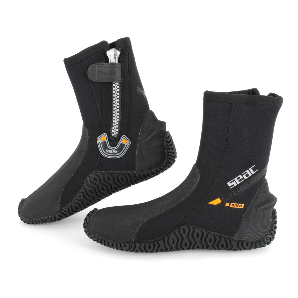 SEAC Socks  Basic Hd W/Zip . 5 mm Xxs